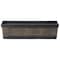 Gardenised Outdoor and Indoor Rectangle Trough Plastic Planter Box, Vegetables or Flower Planting Pot QI004121.L - alternate 6